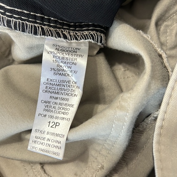 Democracy Ab Solution Freedom Ankle Length Taupe Jeans Size 12P - Picture 11 of 11